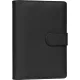 Gyűrűs kalendárium heti beosztású black 125x190mm, Presco