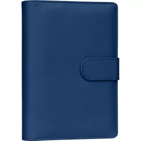   Gyűrűs kalendárium heti beosztású royal blue 125x190mm, Presco