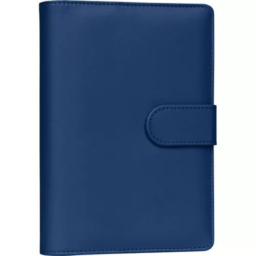 Gyűrűs kalendárium heti beosztású royal blue 125x190mm, Presco