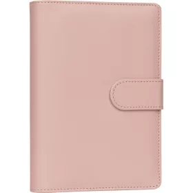   Gyűrűs kalendárium heti beosztású blush pink 125x190mm, Presco