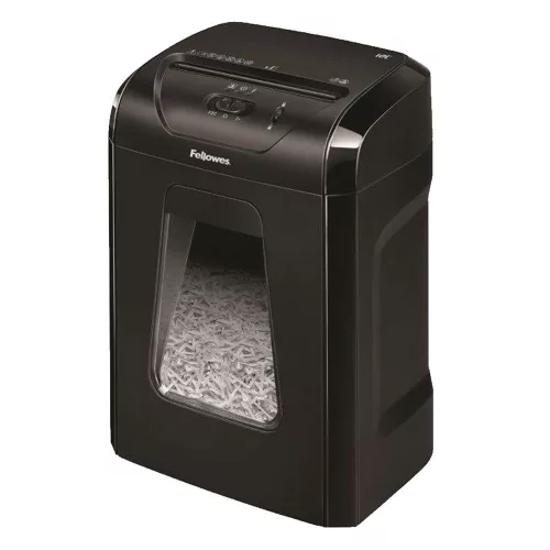 Iratmegsemmisítő, 12lap, konfetti vágás 4x40mm, Fellowes&reg; Powershred 12C
