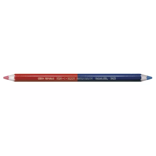 Postairón vastag 3423 Koh-I-Noor piros-kék