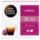Kávékapszula, Nescafé Dolce Gusto Espresso 16db kapszula