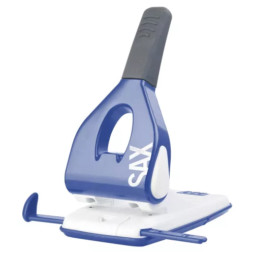 Lyukasztó 65lap 50 százalék -al könnyített lyukasztás Sax 618 design kék