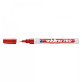 Lakkmarker 0,8mm, kerek Edding 780 piros