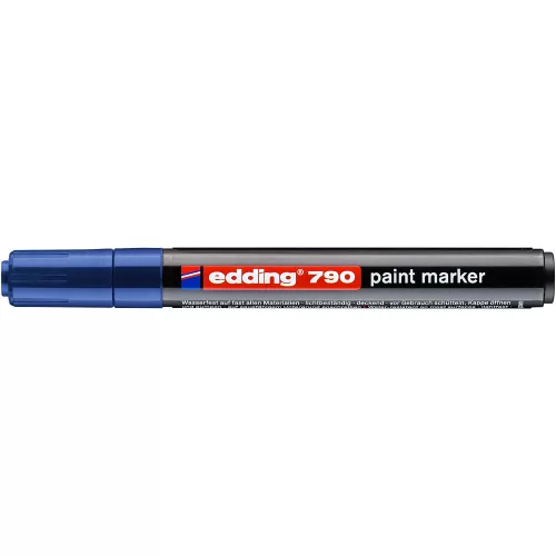 Lakkmarker 2-3mm, kerek Edding 790 kék