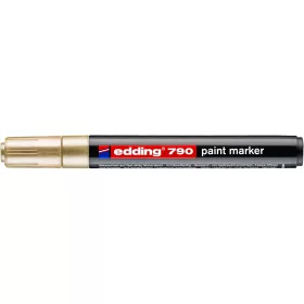 Lakkmarker 2-3mm, kerek Edding 790 arany