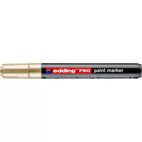 Lakkmarker 2-3mm, kerek Edding 790 arany