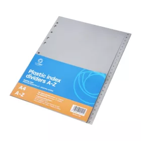 Regiszter műanyag A-Z Bluering&reg; szürke
