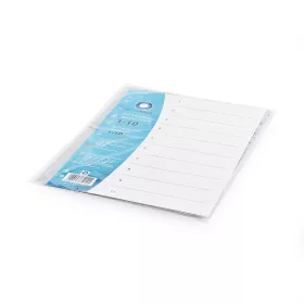 Regiszter műanyag 1-10 Bluering&reg; szürke