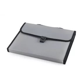   Irattartó táska, harmonikatáska, 13 rekeszes füles csatos Bluering&reg; szürke