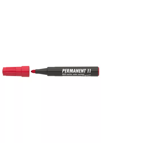 Alkoholos marker 3mm, kerek Ico 11 piros