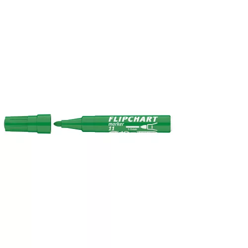 Flipchart marker vízbázisú 3mm, kerek Artip 11 zöld