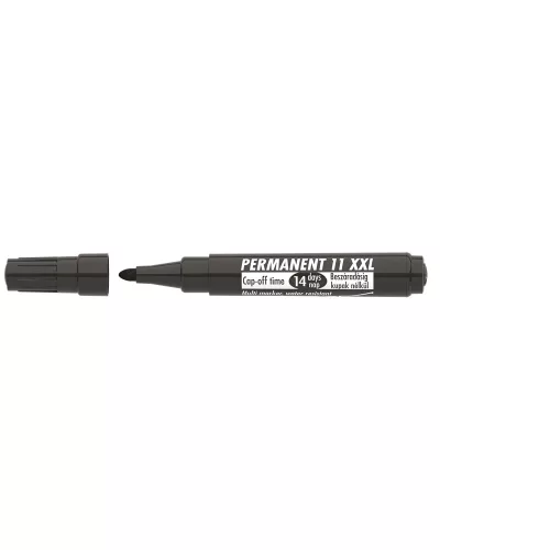 Alkoholos marker 3mm, kerek Ico 11XXL fekete