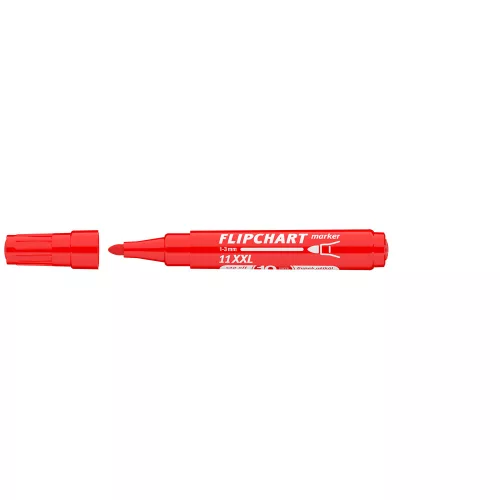 Flipchart marker vízbázisú 3mm, kerek Artip 11XXL piros
