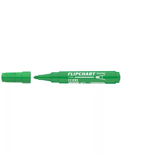 Flipchart marker vízbázisú 3mm, kerek Artip 11XXL zöld