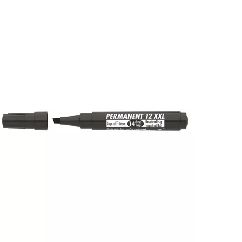 Alkoholos marker 1-4mm, vágott Ico 12XXL fekete