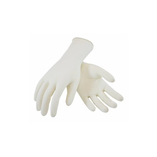 Gumikesztyű latex púderes L 100 db/doboz GMT Super Gloves fehér