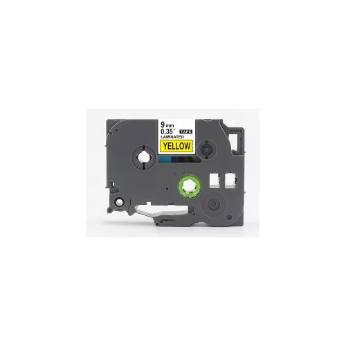 Feliratozógép szalag, Brother TZE621 9mmx8m ECO fekete/sárga