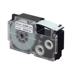   Feliratozógép szalag XR-18X1 18mmx8m Casio víztiszta/fekete