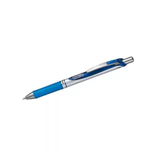 Rollertoll zselés 0,25mm, tűhegyű Pentel EnerGelX BLN75-CO, írásszín kék