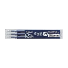   Rollertoll betét golyóméret 0,5mm, 3 db/csom Pilot Frixion Ball, írásszín tintakék
