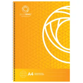 Spirálfüzet A4, 70lap Bluering&reg; franciakockás