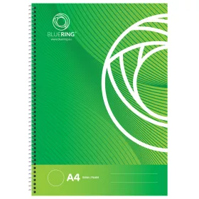 Spirálfüzet A4, 70lap, Bluering&reg; sima