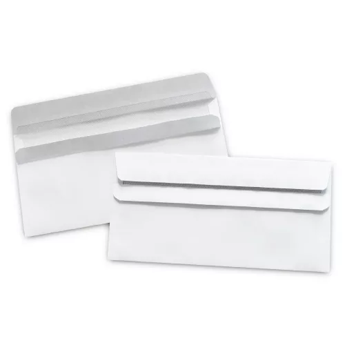 Boríték LA4 öntapadó bélésnyomott 110x220mm Bluering&reg; fehér