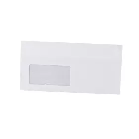   Boríték LA4 öntapadó bélésnyomott bal ablak 45x90mm 110×220mm B20A15 Bluering&reg; fehér