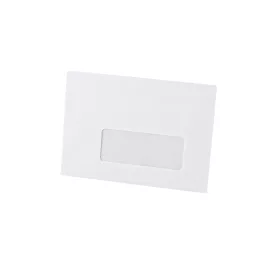   Boríték LC/6 szilikonos bélésnyomott jobb ablakos 35x90mm 114x162mm J28A20 Bluering&reg; fehér