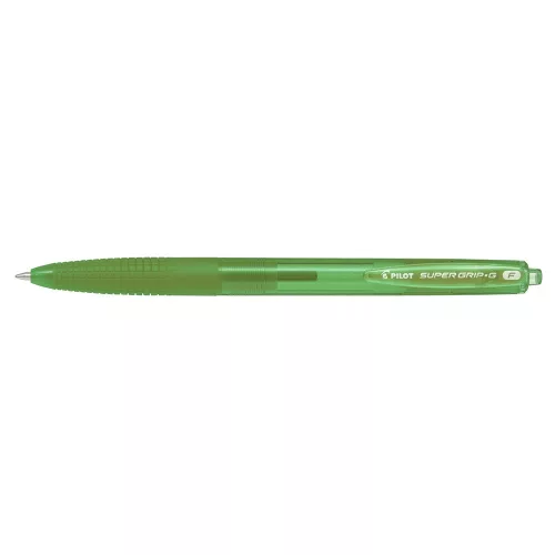 Golyóstoll 0,7 nyomógombos F Super Grip G Pilot, írásszín zöld