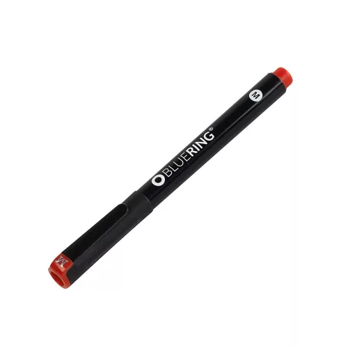 Rostirón, tűfilc alkoholos 1mm, OHP Bluering&reg; M piros