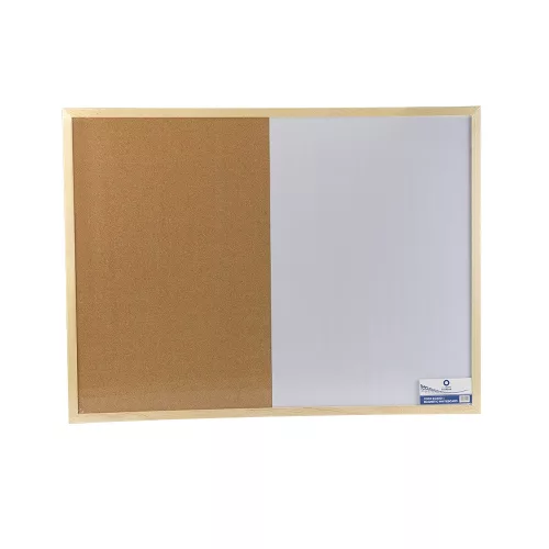 Kombinált parafa + fehér tábla 60x80cm, Bluering&reg;