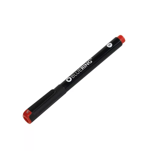 Rostirón, tűfilc alkoholos 0,4mm, OHP Bluering&reg; S piros