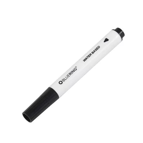 Flipchart marker rostirón vizes kerek végű 3mm, Bluering&reg; fekete