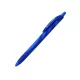 Golyóstoll nyomógombos gumírozott vegyes test, Bluering® F20, írásszín kék