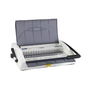   Spirálozógép, műanyag spirálkötéshez, 300lap, lyukasztás 20lap, Bluering&reg; COMBINDER 300