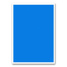 Etikett címke, 210x297mm, 1 címke/lap kék Bluering&reg;