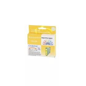 Brother CB37/LC960/LC970/LC1000 tintapatron yellow ORINK
