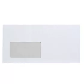   Boríték LA4 szilikonos bélésnyomott bal ablak 45x90mm 110×220mm B20A15 Bluering&reg; fehér