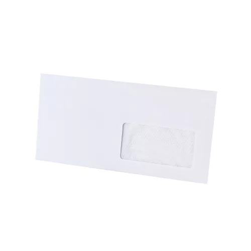 Boríték LA4 szilikonos bélésnyomott jobb ablak 45x90mm 110×220mm J20A15 Bluering&reg; fehér