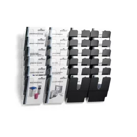   Prospektustartó A4, Durable Flexiplus 6 db/csomag, áttetsző