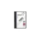 Klip mappa 30lap Durable Duraclip&reg;, fekete