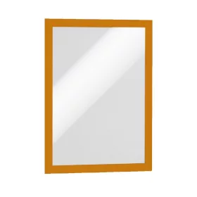  Infókeret A4, XXL csomag, 10 db/doboz, Durable Duraframe&reg; narancssárga