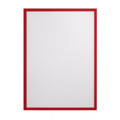 Infókeret A3, XXL csomag, 6 db/csomag, Durable Duraframe&reg; piros