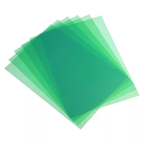 Előlap, A4, 200 micron 100 db/csomag, Bluering&reg; áttetsző zöld