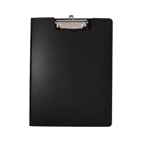   Felírótábla fedeles extra merev A4, PP Bluering&reg; fekete