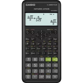  Számológép tudományos 252 funkcióss Casio FX 350ES Plus 2 fekete