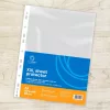 Genotherm lefűzhető, A4, XXL 90 micron 250x310mm, Extra SZÉLES víztiszta Bluering&reg; 50 db/csomag